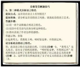 文言文鉴赏与答题技巧